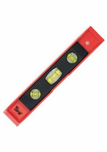 GFB MİNİ SU TERAZİ MIKNATISLI 23cm KIRMIZI (1 KUTU=20 ADET)